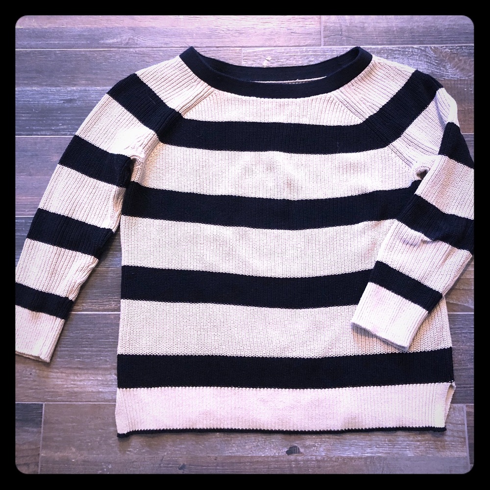 Bold Stripe Soft Sweater